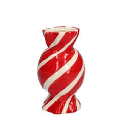 Christmas Ceramics Candy Vase D6/8*15cm