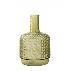 Glass Bottle Sari D14.5*27cm