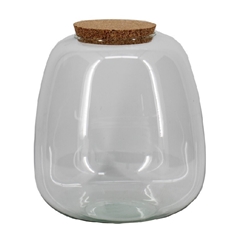 Glass Terrarium Eco Nana D10/23*25cm