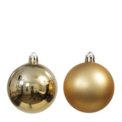 Christmas Bauble Ball Plastic 60mm X9