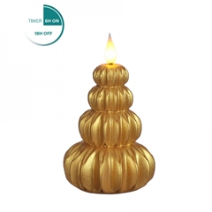 Christmas Led Candle Tree Wax 7*12cm