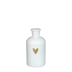 Love Glass Bottle Riga Hart D2/7*12.5cm