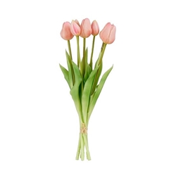 Artificial Flowers Tulipa Bouquet 38cm X7