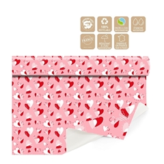 Love Cellophane Roll 80cm 40m Flamme Clayrton