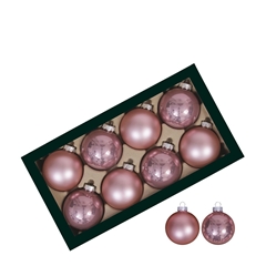 Christmas Bauble Ball 80mm Combi X8