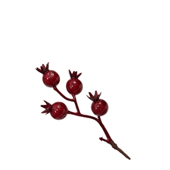 Christmas Branch Pomegranate 12cm X12
