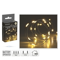 Christmas Led Wire 10L 90cm Incl.batt.