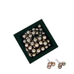 Christmas Bauble Ball/wire 25mm Combi X144