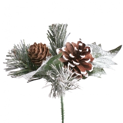 Christmas Sticks 50cm Pine Cone 15cm