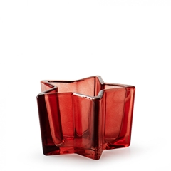Christmas Tea Light Holder Star D10.5*6cm