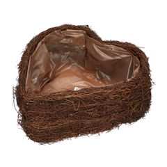 All Saints Salim Planter Heart 28*28*11cm