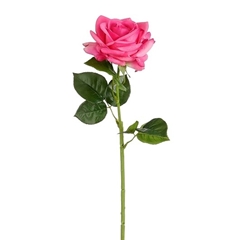 Artificial Flowers Rosa Real Touch 65cm