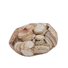Dried Articles Wood Slice Birch 3-6cm 250g