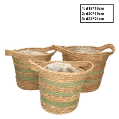 Basket Sets Zola Pot S/3 D22*21cm