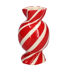 Christmas Ceramics Candy Vase D7.5/11.5*20cm