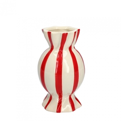 Christmas Ceramics Candy Vase D6/8*15cm