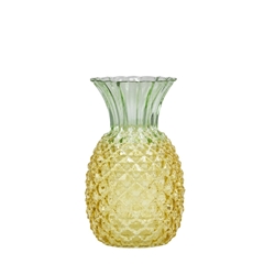 Glass Vase Pineapple D13*22cm