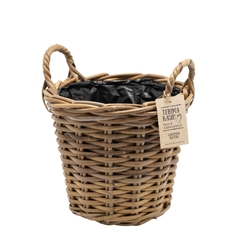 Baskets Rattan Terima Pot+handle D26*24cm