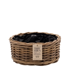 Baskets Rattan Terima Tray D19*9cm