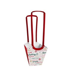 Christmas Bag Message 11*11*19cm Clayrton