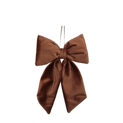 Christmas Deco Hanging Bow 15*21cm