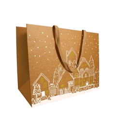 Christmas Bag Sylvestre 25*10*22cm Clayrton