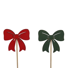 Christmas Sticks 20cm Bow 7*6cm