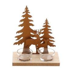 Christmas Tealight Holder Tree 15*8*18.5cm