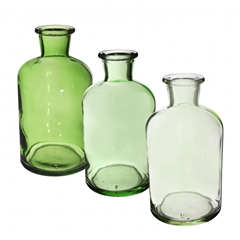 Glass Bottle Riga D02/7*12cm