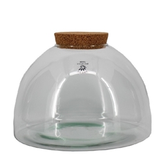 Glass Terrarium Eco Cork D13/30*22cm