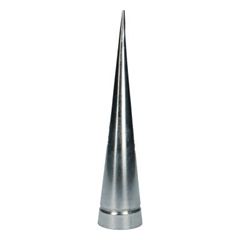 Christmas Deco Metal Cone D04*20cm