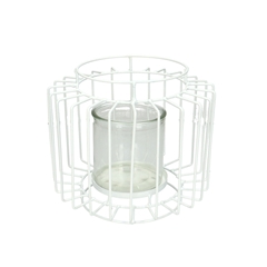 Candlelight Glass Metal D10*10cm