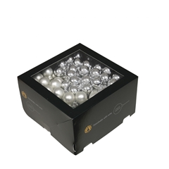 Christmas Bauble Ball/wire 25mm Combi X144