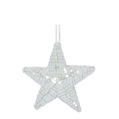 Christmas Hanging Star Foam D13cm