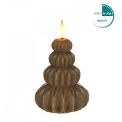 Christmas Led Candle Tree Wax 7*12cm