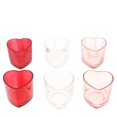 Love Tea Light H.heart D07.5*6.5cm