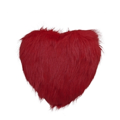 Love Deco Hanging Heart Fluffy D23cm