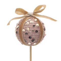 Christmas Sticks 50cm Ball Bon Bon 6cm