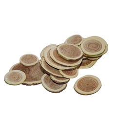 Dried Articles Wood Slice 2-4cm 250g