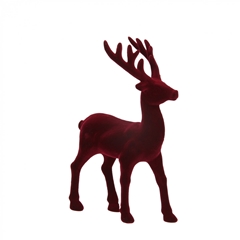 Christmas Deco Reindeer Flock 13.5*21cm