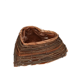 All Saints Rattan Planter Heart 24*24*8cm