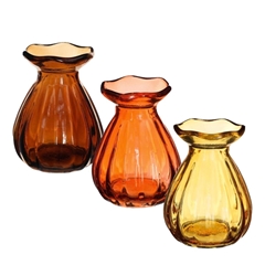 Glass Bottle Fleur D03/7*9cm