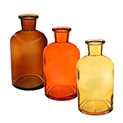 Glass Bottle Riga D02/7*12cm