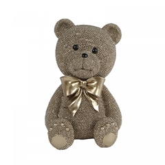 Christmas Deco Teddybear 20*18*29cm