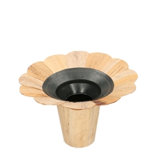 Bouquetholder Banana Leaf D24*20cm
