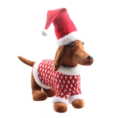 Christmas Deco Dachshund Max 46*13*50cm