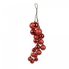 Christmas Bauble Hanging Plastic 45cm