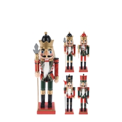 Christmas Deco Nutcracker 25cm Ass.
