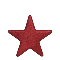 Christmas Deco Star Sparkling D25cm