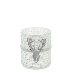 Christmas Tea Light Hold.reind.d08*10.5cm